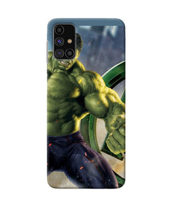 Angry Hulk Samsung M31s Back Cover