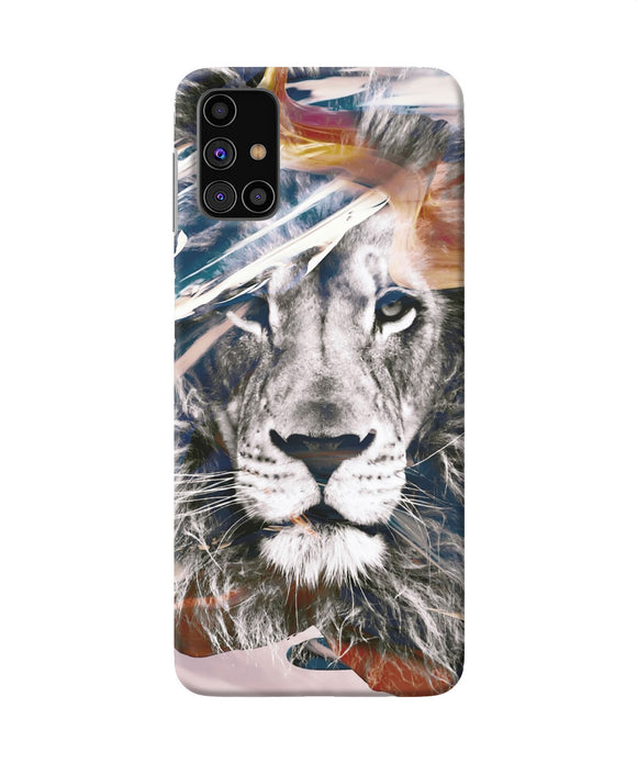 Lion Poster Samsung M31s Back Cover