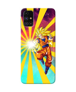 Goku Super Saiyan Samsung M31s Back Cover