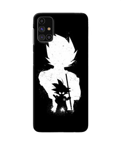 Goku Night Little Character Samsung M31s Back Cover