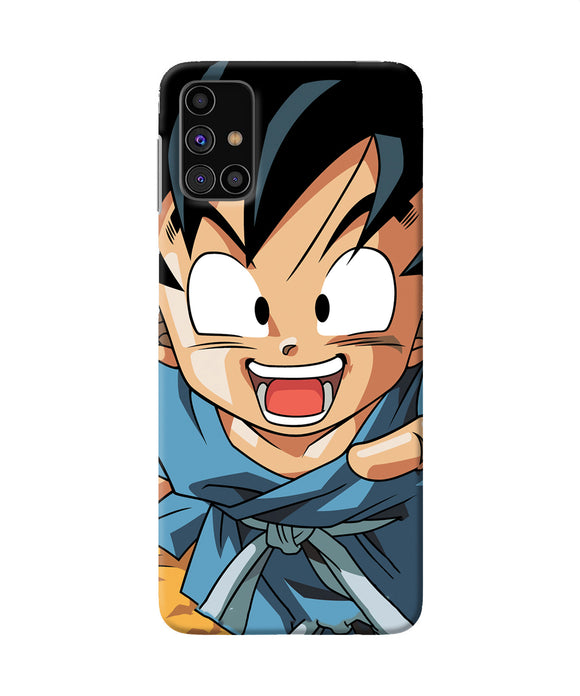 Goku Z Character Samsung M31s Back Cover