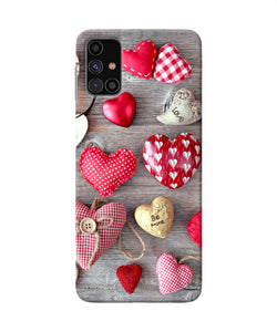 Heart Gifts Samsung M31s Back Cover