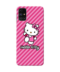 Hello Kitty Pink Samsung M31s Back Cover