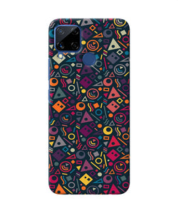 Geometric Abstract Realme C15 Back Cover