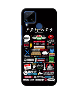 Friends Realme C15 Back Cover