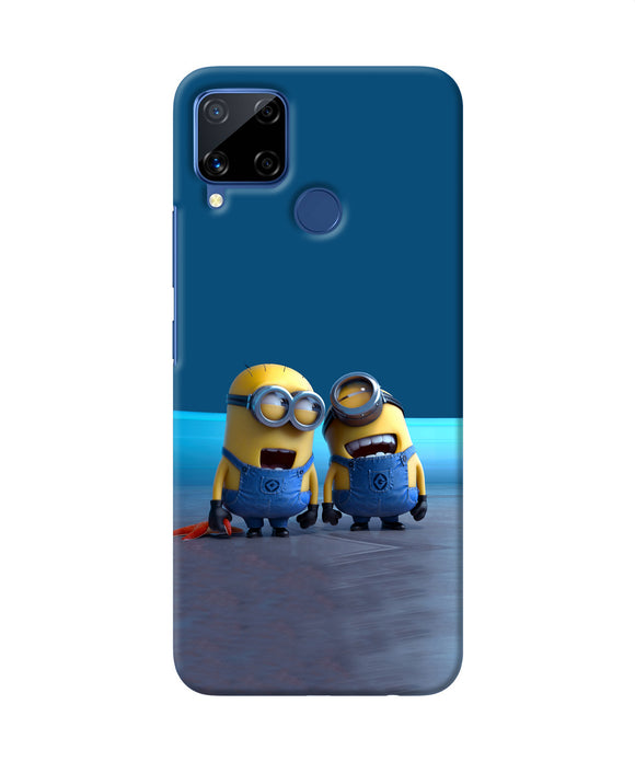 Minion Laughing Realme C15 Back Cover