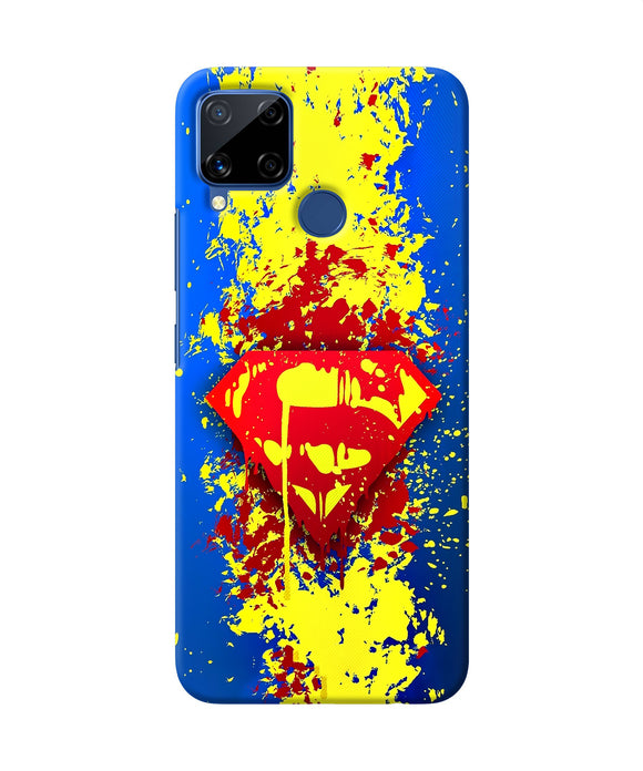 Superman Logo Realme C15 Back Cover