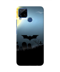 Batman Scary cemetry Realme C15 Real 4D Back Cover