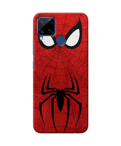 Spiderman Eyes Realme C15 Real 4D Back Cover