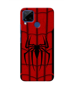 Spiderman Costume Realme C15 Real 4D Back Cover