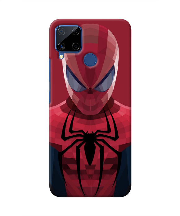 Spiderman Art Realme C15 Real 4D Back Cover