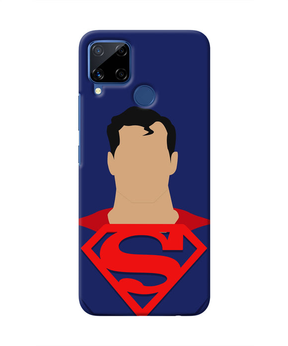 Superman Cape Realme C15 Real 4D Back Cover