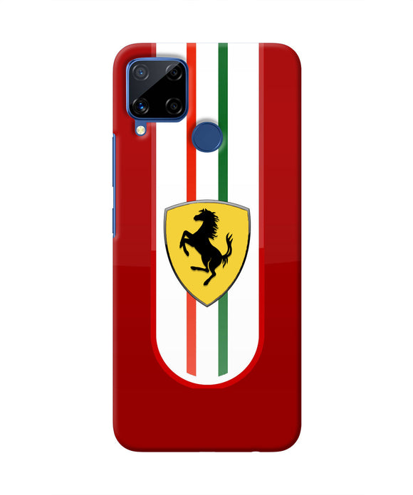 Ferrari Art Realme C15 Real 4D Back Cover