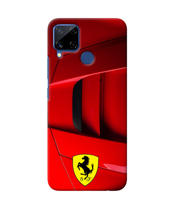 Ferrari Car Realme C15 Real 4D Back Cover