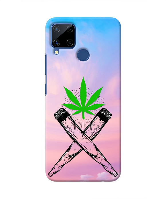 Weed Dreamy Realme C15 Real 4D Back Cover