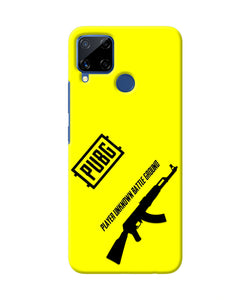 PUBG AKM Gun Realme C15 Real 4D Back Cover