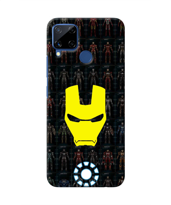 Iron Man Suit Realme C15 Real 4D Back Cover