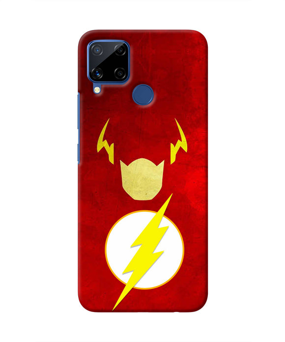 Flash Character Realme C15 Real 4D Back Cover