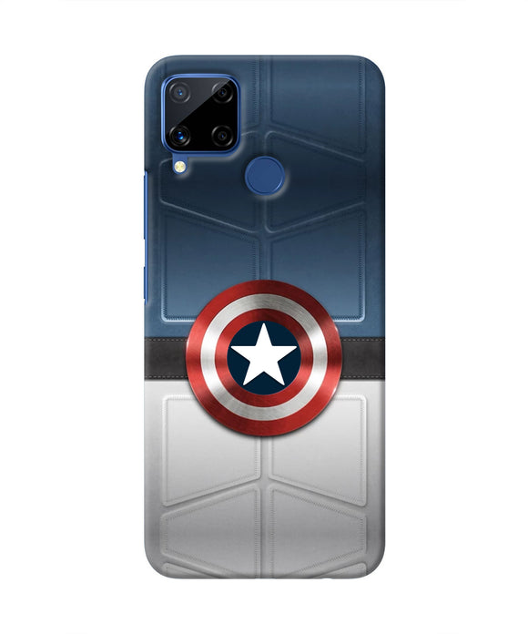 Captain America Suit Realme C15 Real 4D Back Cover