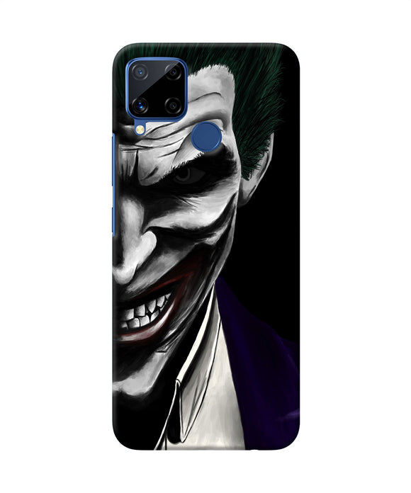 The Joker Black Realme C15 Back Cover