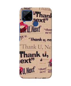 Thank You Next Realme C15 Back Cover