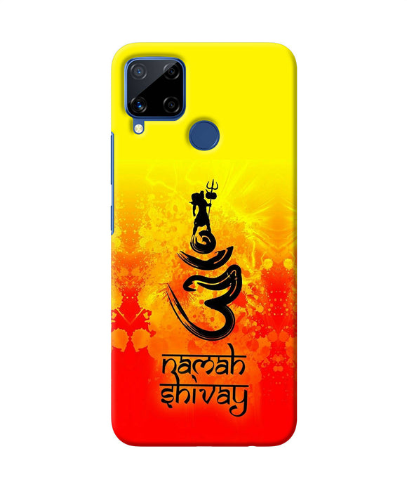 Om Namah Shivay Realme C15 Back Cover