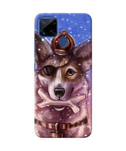 Pirate Wolf Realme C15 Back Cover