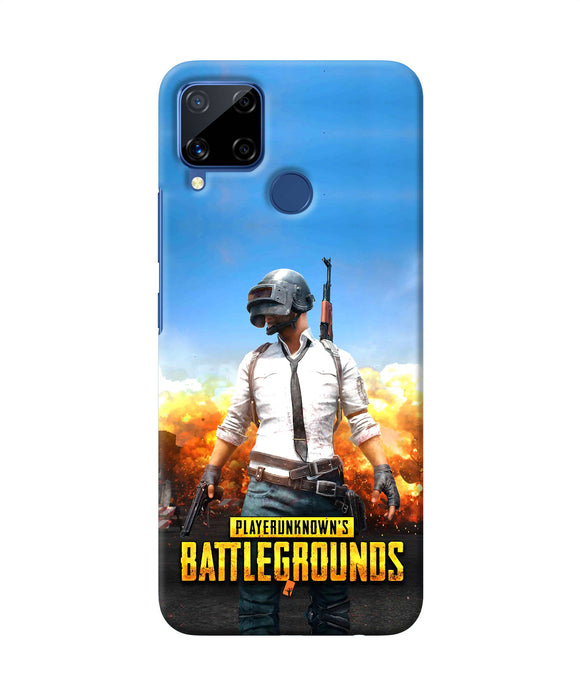 Pubg Poster Realme C15 Back Cover