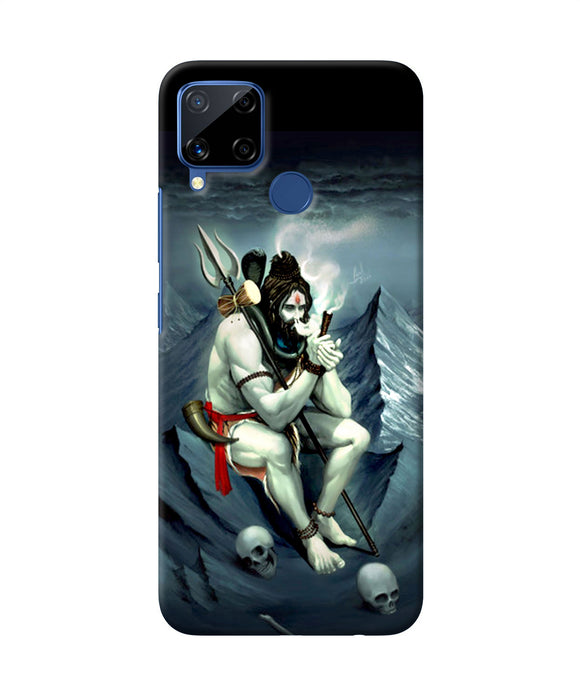 Lord Shiva Chillum Realme C15 Back Cover