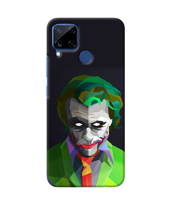 Abstract Dark Knight Joker Realme C15 Back Cover