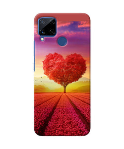 Natural Heart Tree Realme C15 Back Cover