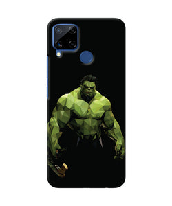 Abstract Hulk Buster Realme C15 Back Cover