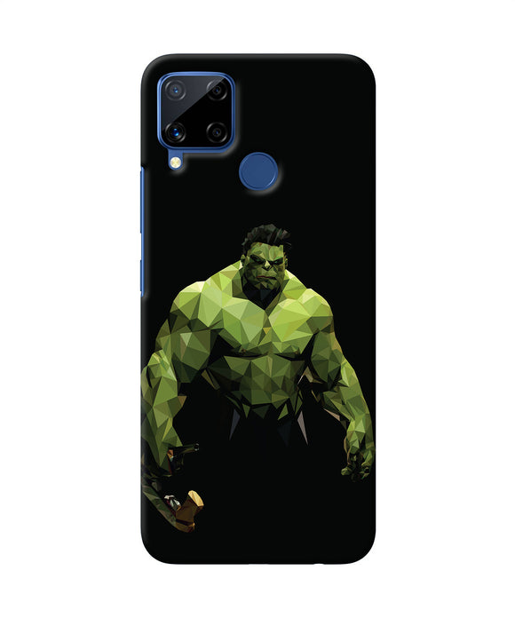 Abstract Hulk Buster Realme C15 Back Cover