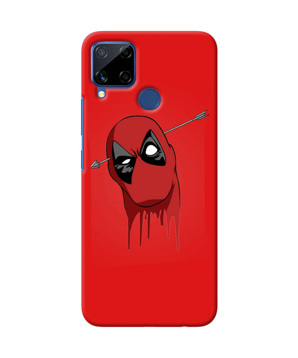 Funny Deadpool Realme C15 Back Cover