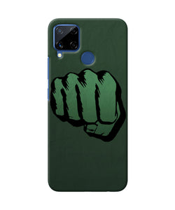 Hulk Smash Logo Realme C15 Back Cover