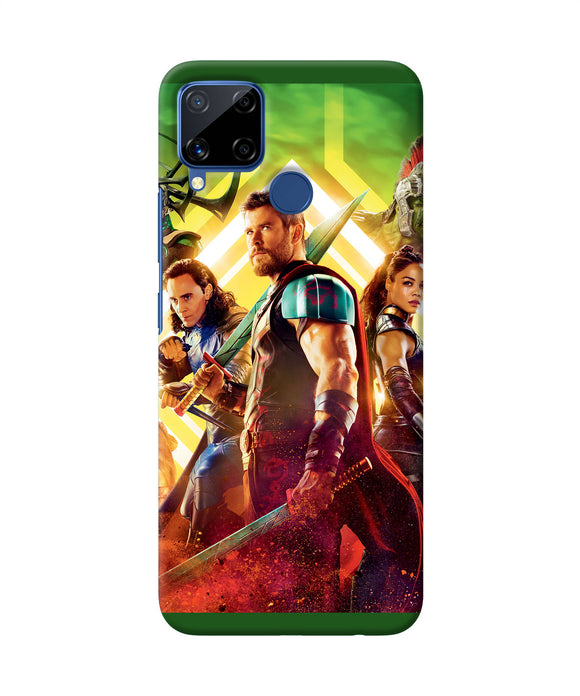 Avengers Thor Poster Realme C15 Back Cover