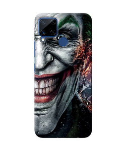 Joker Half Face Realme C15 Back Cover