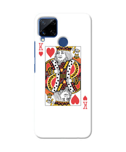 Heart King Card Realme C15 Back Cover