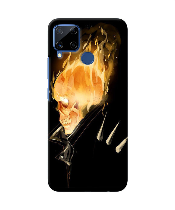 Burning Ghost Rider Realme C15 Back Cover
