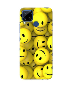 Smiley Balls Realme C15 Back Cover