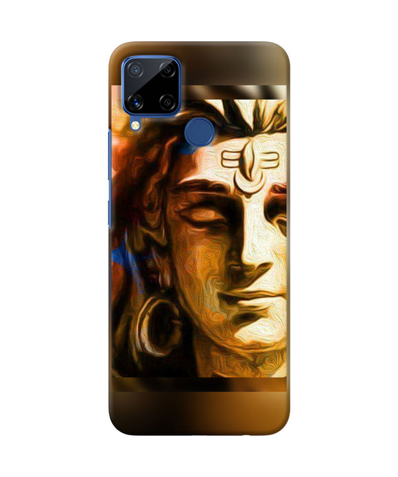 Shiva Painting Realme C15 Back Cover