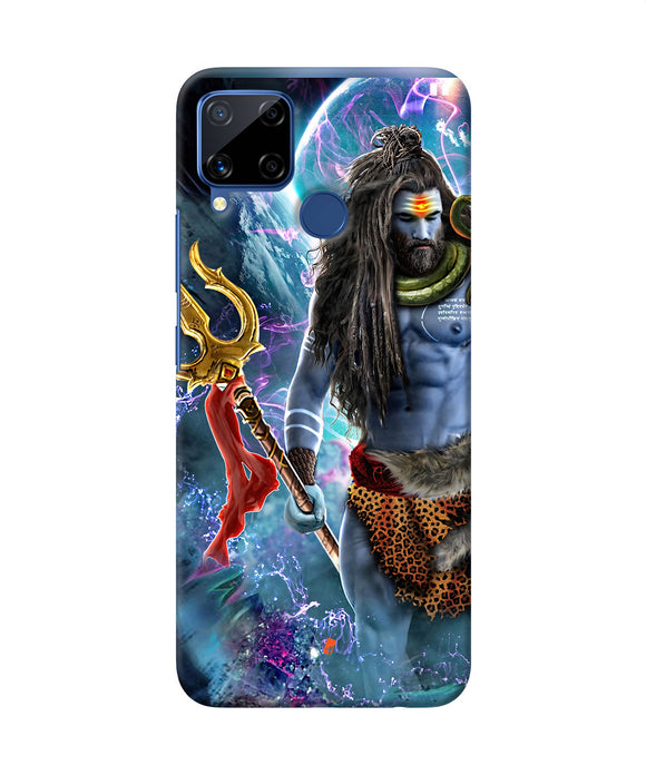 Lord Shiva Universe Realme C15 Back Cover