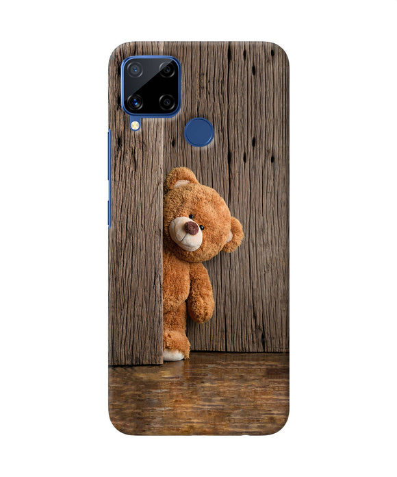 Teddy Wooden Realme C15 Back Cover