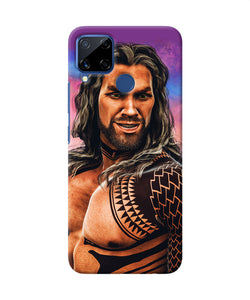 Aquaman Sketch Realme C15 Back Cover