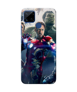 Avengers Space Poster Realme C15 Back Cover