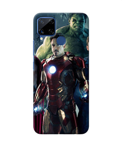 Ironman Hulk Space Realme C15 Back Cover