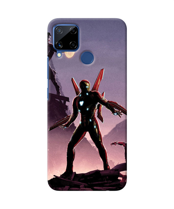 Ironman On Planet Realme C15 Back Cover