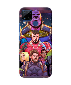 Avengers Animate Realme C15 Back Cover