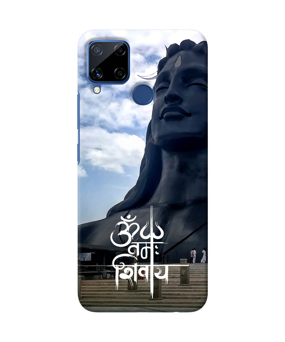 Adiyogi Statue Realme C15 Back Cover