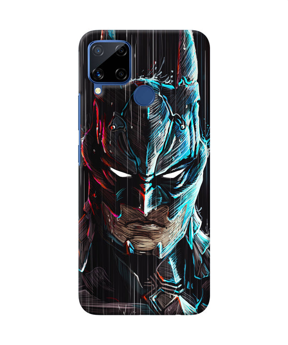 Batman Face Realme C15 Back Cover